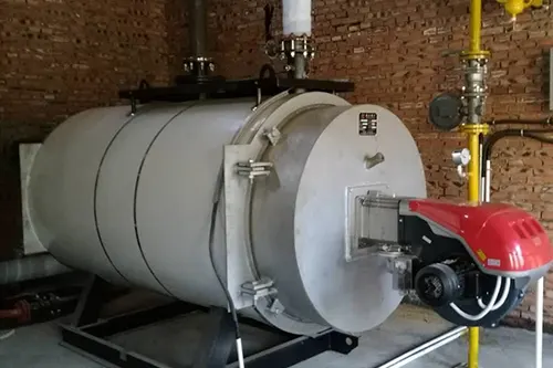 How does hot water boiler work?